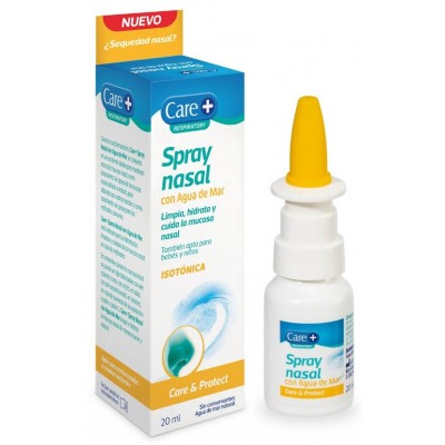 Comprar CARE+ SPRAY NASAL CON AGUA DE MAR 20 ML al mejor precio en NuestraFarma, tu farmacia online