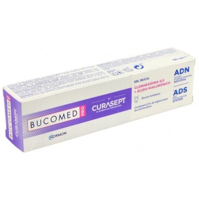 Comprar BUCOMED PRO CLORHEXIDINA BY CURASEPT GEL BUCAL 30 ML al mejor precio en NuestraFarma, tu farmacia online