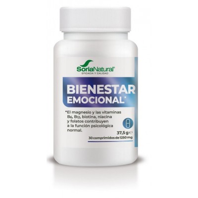 Comprar SORIA NATURAL BIENESTAR EMOCIONAL 30 COMPRIMIDOS al mejor precio en NuestraFarma, tu farmacia online
