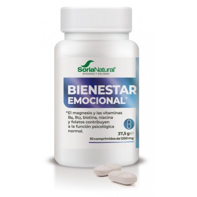 Comprar SORIA NATURAL BIENESTAR EMOCIONAL 30 COMPRIMIDOS al mejor precio en NuestraFarma, tu farmacia online
