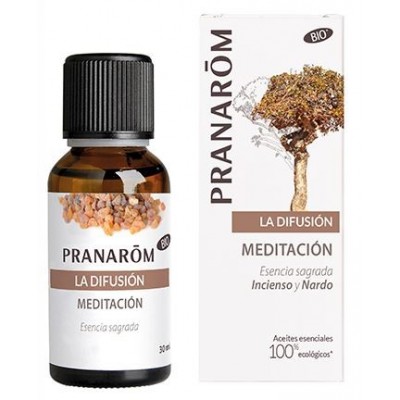 Comprar PRANAROM MEZCLA DIFUSOR BIO MEDITACION ESENCIA SAGRADA 30 ML al mejor precio en NuestraFarma, tu farmacia online
