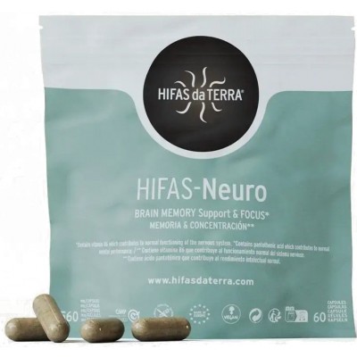 Comprar HIFAS DA TERRA HIFAS-NEURO 60 CAPSULAS DOYPACK al mejor precio en NuestraFarma, tu farmacia online
