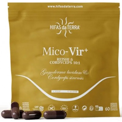 Comprar HIFAS DA TERRA MICO-VIR+ 60 CAPSULAS DOYPACK al mejor precio en NuestraFarma, tu farmacia online