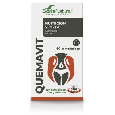 Comprar SORIA NATURAL QUEMAVIT 60 COMPRIMIDOS al mejor precio en NuestraFarma, tu farmacia online