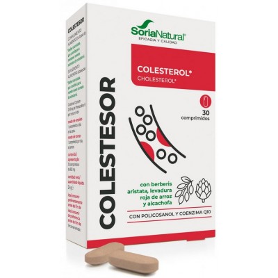 Comprar SORIA NATURAL COLESTESOR 30 COMPRIMIDOS al mejor precio en NuestraFarma, tu farmacia online