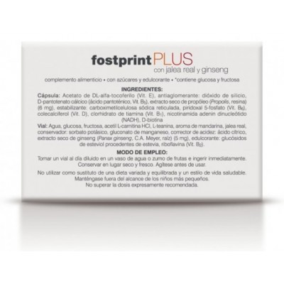 Comprar SORIA NATURAL FOST PRINT PLUS 20 VIALES 15 ML al mejor precio en NuestraFarma, tu farmacia online