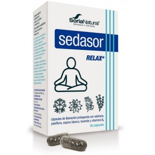 SORIA NATURAL SEDASOR RELAX 30 CAPSULAS