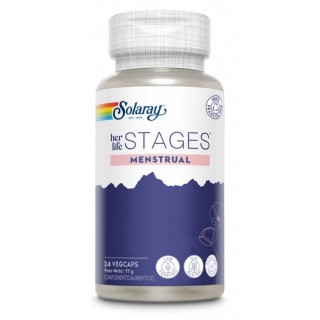 SOLARAY STAGES MENSTRUAL 24 CAPSULAS