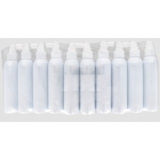 FRASCO PULVERIZADOR BLANCO 125 ML 10 UNIDADES