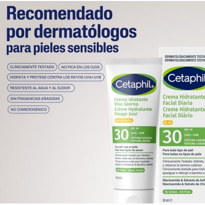 Comprar CETAPHIL CREMA HIDRATANTE FACIAL DIARIA SPF 30 50 ML al mejor precio en NuestraFarma, tu farmacia online