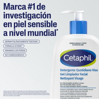 Comprar CETAPHIL GEL LIMPIADOR FACIAL 236 ML al mejor precio en NuestraFarma, tu farmacia online