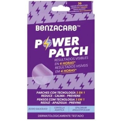 Comprar BENZACARE POWER PATCH 36 PARCHES al mejor precio en NuestraFarma, tu farmacia online