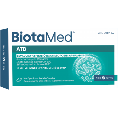 Comprar BIOTAMED ATB 10 CAPSULAS al mejor precio en NuestraFarma, tu farmacia online