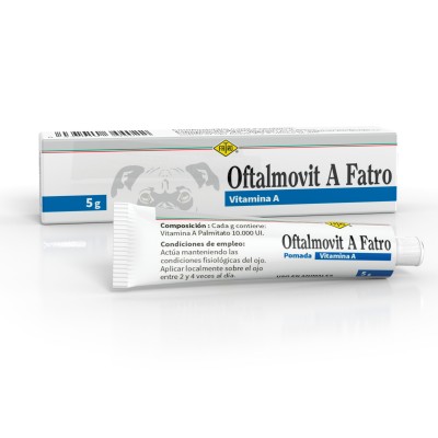 Comprar OFTALMOVIT A FATRO POMADA 5 G al mejor precio en NuestraFarma, tu farmacia online