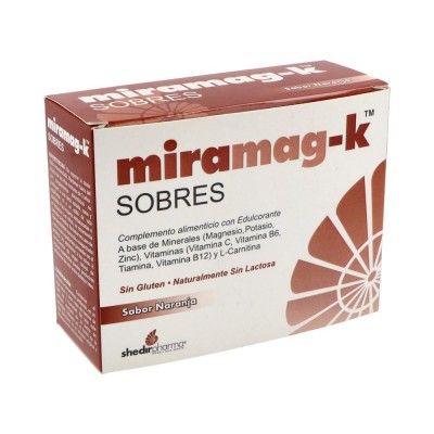 Comprar MIRAMAG - K 20 SOBRES 4,6 G SABOR NARANJA al mejor precio en NuestraFarma, tu farmacia online