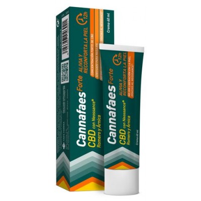 Comprar CANNAFAES FORTE CBD CREMA 60 ML al mejor precio en NuestraFarma, tu farmacia online