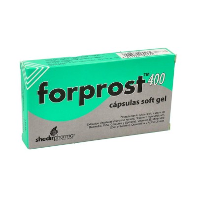 Comprar FORPROST 400 15 CAPSULAS BLANDAS al mejor precio en NuestraFarma, tu farmacia online