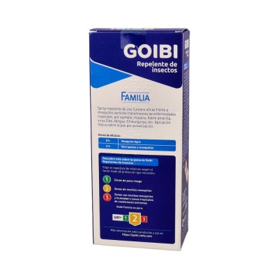 Comprar GOIBI FAMILIA REPELENTE DE INSECTOS 200 ML al mejor precio en NuestraFarma, tu farmacia online