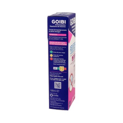 Comprar GOIBI PEDIATRICO REPELENTE DE INSECTOS 100 ML al mejor precio en NuestraFarma, tu farmacia online