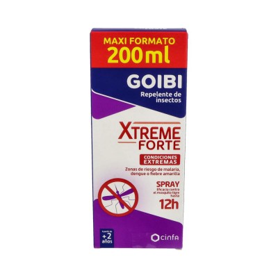 Comprar GOIBI XTREME FORTE REPELENTE DE INSECTOS SPRAY 200 ML al mejor precio en NuestraFarma, tu farmacia online