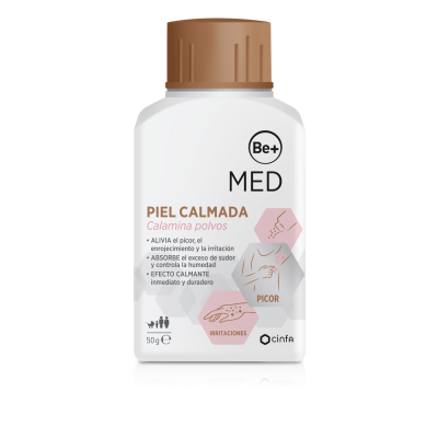 Comprar BE+ MED PIEL CALMADA CALAMINA POLVOS 50 G al mejor precio en NuestraFarma, tu farmacia online