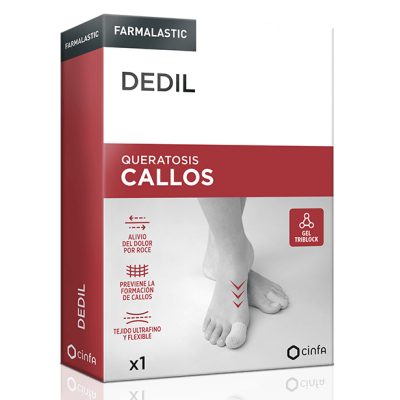 Comprar FARMALASTIC DEDIL CALLOS 1 UNIDAD TALLA MEDIANA al mejor precio en NuestraFarma, tu farmacia online