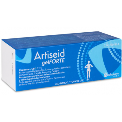 Comprar ARTISEID GEL FORTE CON CBD 75 ML al mejor precio en NuestraFarma, tu farmacia online