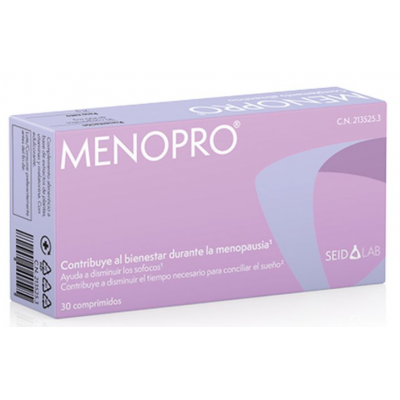 Comprar MENOPRO 30 COMPRIMIDOS al mejor precio en NuestraFarma, tu farmacia online