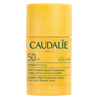 Comprar CAUDALIE VINOSUN PROTECT STICK INVISIBLE DE ALTA PROTECCIÓN SPF 50 15 G al mejor precio en NuestraFarma, tu farmacia online
