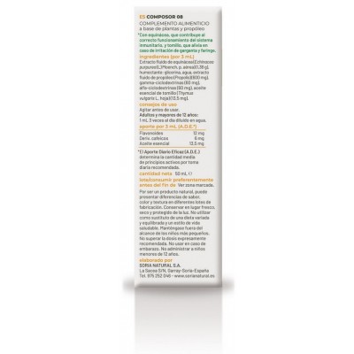 Comprar SORIA NATURAL COMPOSOR 08 50 ML al mejor precio en NuestraFarma, tu farmacia online