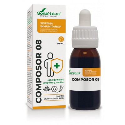 Comprar SORIA NATURAL COMPOSOR 08 50 ML al mejor precio en NuestraFarma, tu farmacia online
