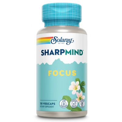 Comprar SOLARAY SHARPMIND FOCUS 30 CAPSULAS VEGETALES al mejor precio en NuestraFarma, tu farmacia online