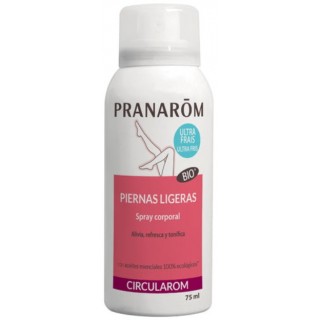 PRANAROM CIRCULAROM SPRAY CORPORAL PIERNAS LIGERAS 75 ML