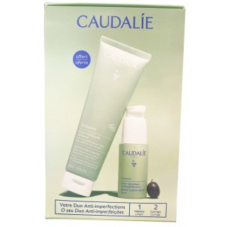CAUDALIE VINOPURE DUO PURIFICANTE SERUM 30 ML + GELATINA LIMPIADORA PURIFICANTE 150 ML