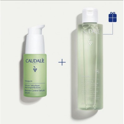 Comprar CAUDALIE VINOPURE DUO PURIFICANTE SERUM 30 ML + GELATINA LIMPIADORA PURIFICANTE 150 ML al mejor precio en NuestraFarma, tu farmacia online