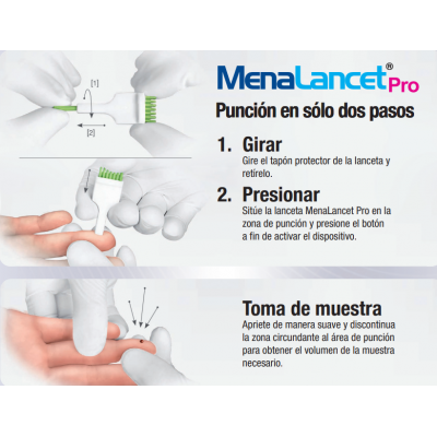 Comprar MENALANCET PRO LANCETAS ESTERILES 200 UNIDADES 29 G 1,5 MM al mejor precio en NuestraFarma, tu farmacia online