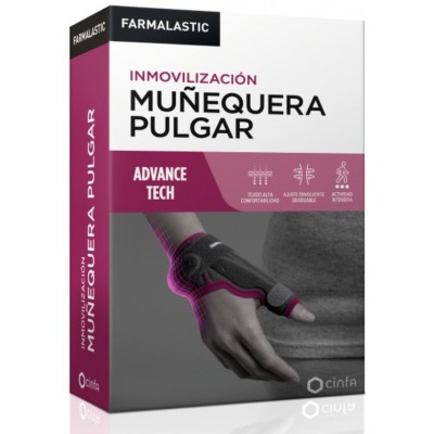 Comprar FARMALASTIC ADVANCE TECH MUÑEQUERA PULGAR 1 UNIDAD TALLA 2 al mejor precio en NuestraFarma, tu farmacia online