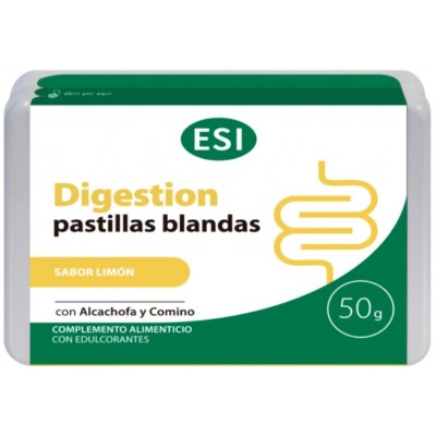 Comprar ESI DIGESTION PASTILLAS BLANDAS SABOR LIMON 50 G al mejor precio en NuestraFarma, tu farmacia online