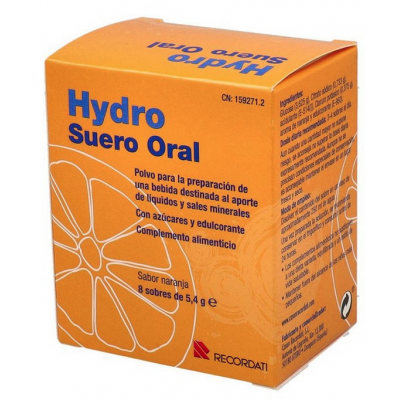 Comprar HYDRO SUERO ORAL (8 SOBRES 5.4 G ) al mejor precio en NuestraFarma, tu farmacia online