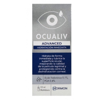 Comprar OCUALIV ADVANCED MULTIDOSIS COLIRIO 10 ML al mejor precio en NuestraFarma, tu farmacia online