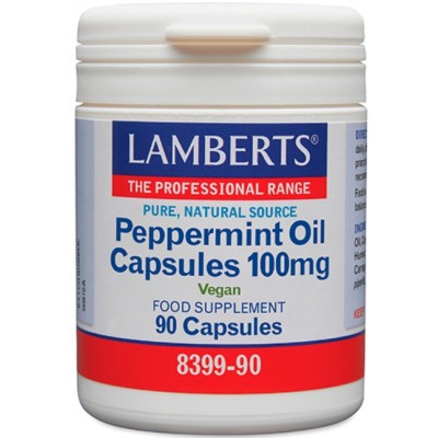 Comprar LAMBERTS ACEITE DE MENTA 100 MG 90 CAPSULAS 8399 al mejor precio en NuestraFarma, tu farmacia online