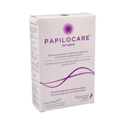 Comprar PAPILOCARE GEL VAGINAL 2 TUBOS 40 ML al mejor precio en NuestraFarma, tu farmacia online