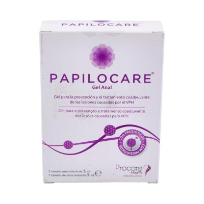 Comprar PAPILOCARE GEL ANAL 7 CANULAS 5 ML al mejor precio en NuestraFarma, tu farmacia online