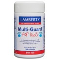 LAMBERTS MULTI-GUARD FOR KIDS VITAMINAS  PARA NIÑOS 100 TABLETAS 8461
