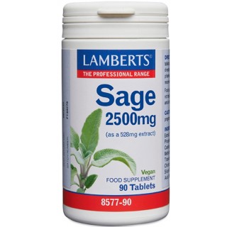 LAMBERTS SALVIA 2500 MG 90 TABLETAS 8577