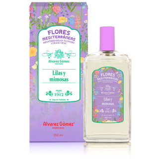 ALVAREZ GOMEZ FLORES MEDITERRANEAS LILAS Y MIMOSAS 150 ML