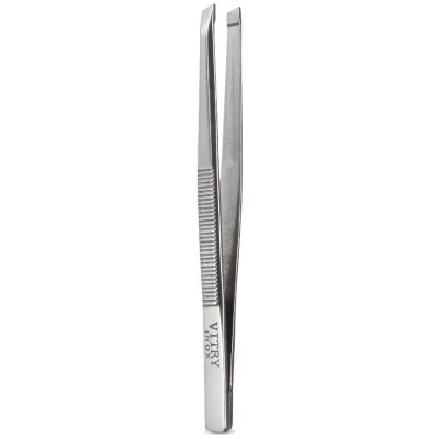Comprar VITRY PINZAS DE DEPILACIÓN PUNTA OBLICUA ACERO INOXIDABLE 8 CM REF1016Z al mejor precio en NuestraFarma, tu farmacia online