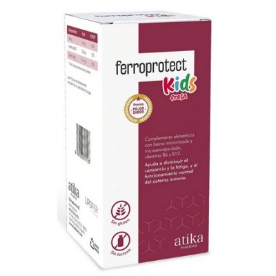 Comprar FERROPROTECT KIDS SABOR FRESA 120 ML al mejor precio en NuestraFarma, tu farmacia online