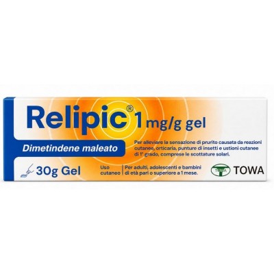 Comprar RELIPIC 1 MG/G GEL CUTANEO 1 TUBO 30 G al mejor precio en NuestraFarma, tu farmacia online