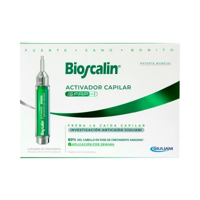 Comprar BIOSCALIN ACTIVADOR CAPILAR ISFRP-1 2 DOSIFICADORES 10 ML al mejor precio en NuestraFarma, tu farmacia online
